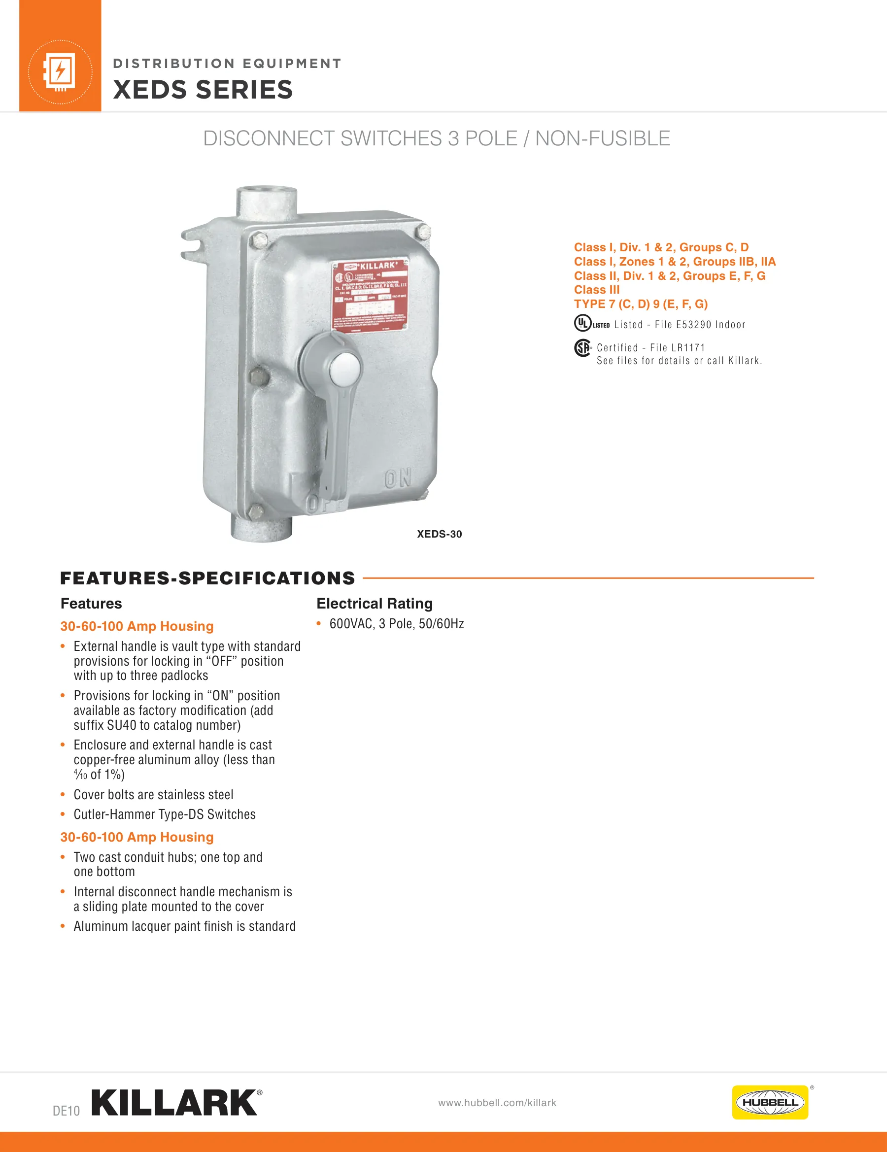 Disconnect Switches — page 3 of 13
