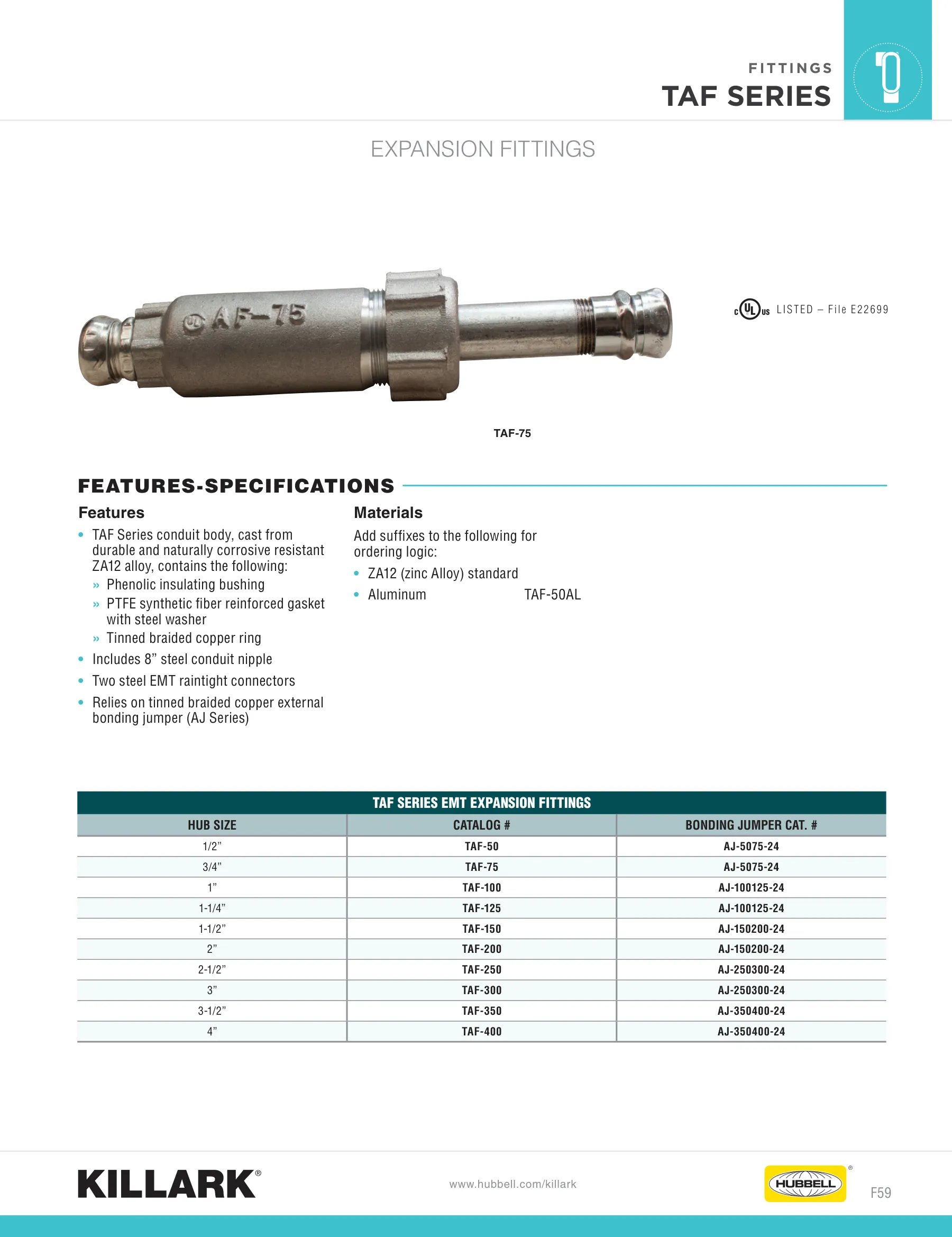 Expansion & Deflection Fittings — page 4 of 10