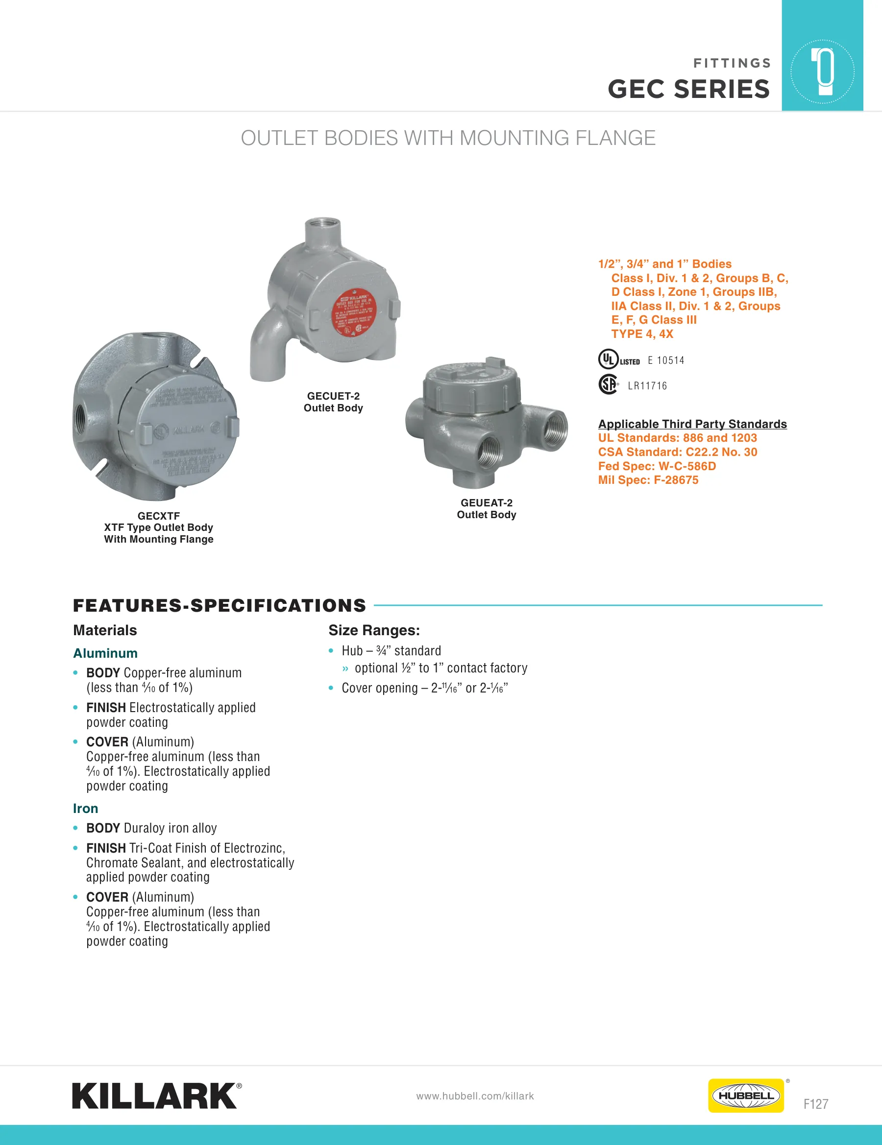 Outlet Bodies — page 11 of 22
